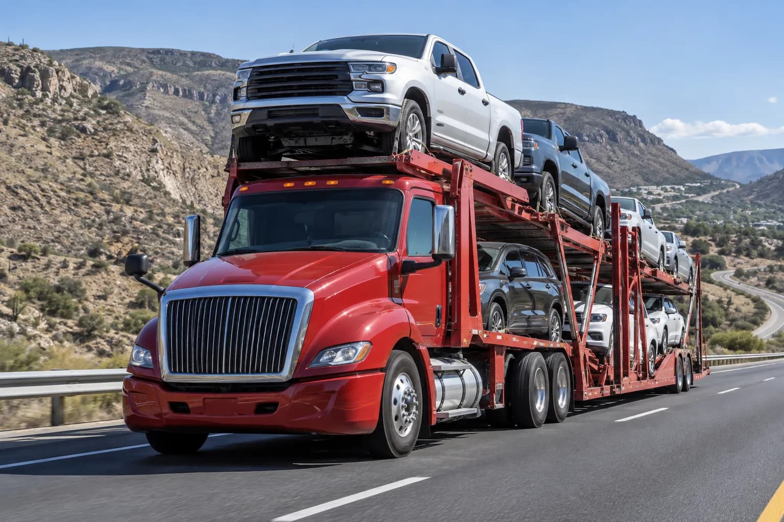 Transporte de vehículos por carretera